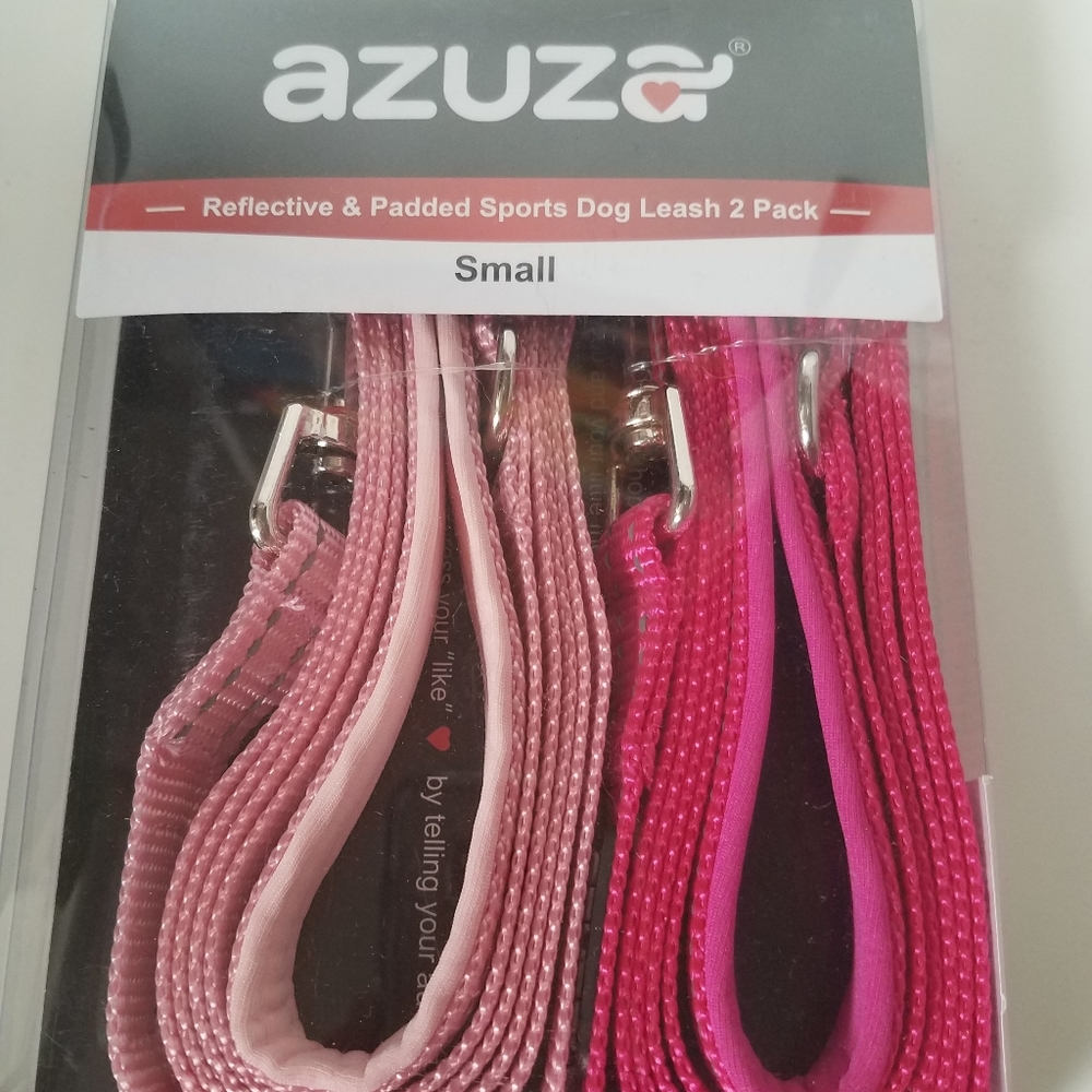Azuza 2 pack reflecting leash